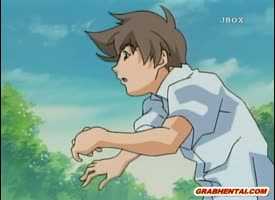 Attractive Undressed Anime Chick