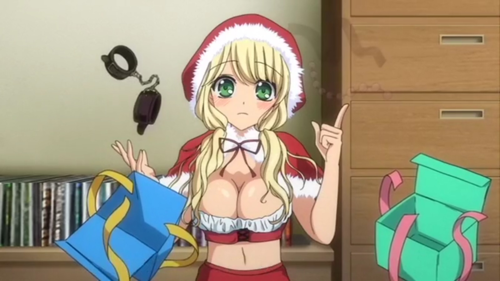 Big Breast Anime Girls Porn - Big Tits Blonde Anime Miss Santa Porn | WatchAnime.video